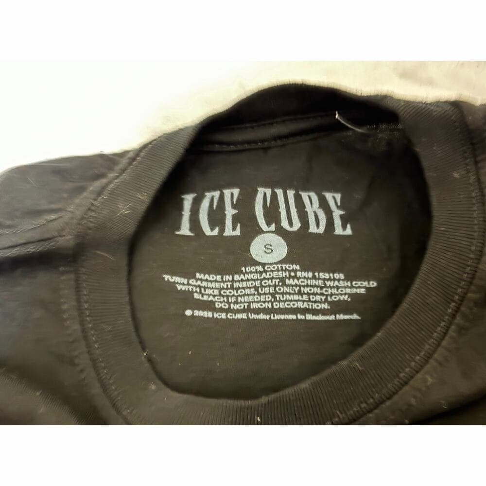 Ice Cube - Mens Ice Cube Impala T-Shirt Size Small - Thumbnail 4