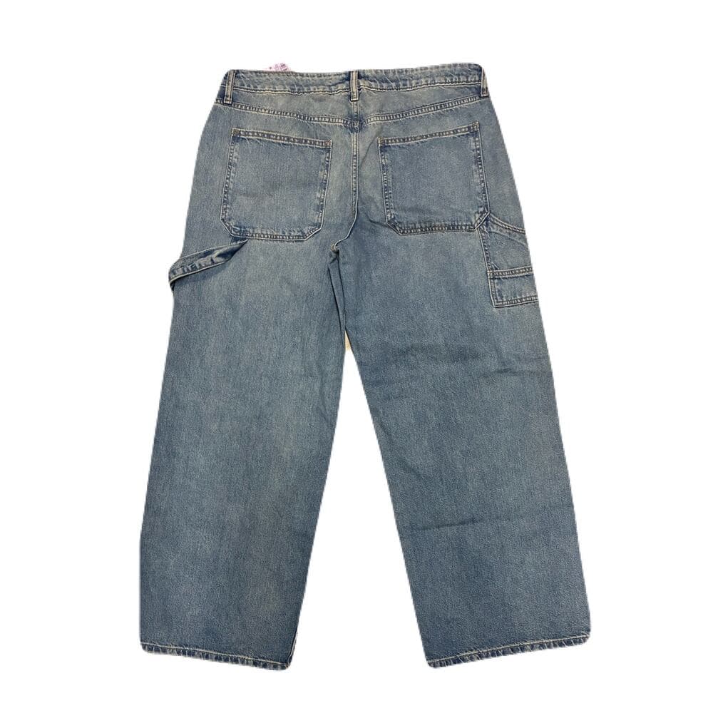 Wild Fable Women’s Low-Rise Baggy Jeans Size 17/R Light Blue Inseam 17/31” - Thumbnail 2