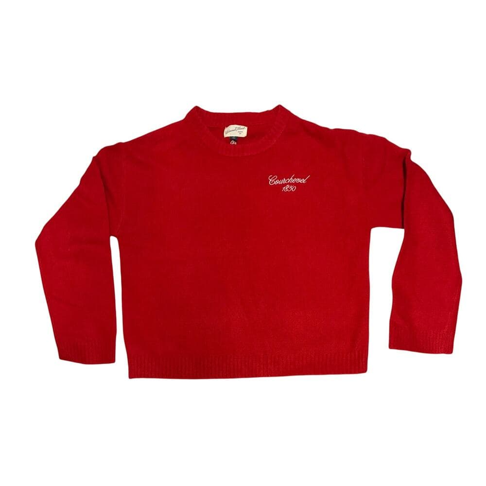 Universal Thread Red Women’s Pullover Sweater 1985 Size Medium - Thumbnail 3