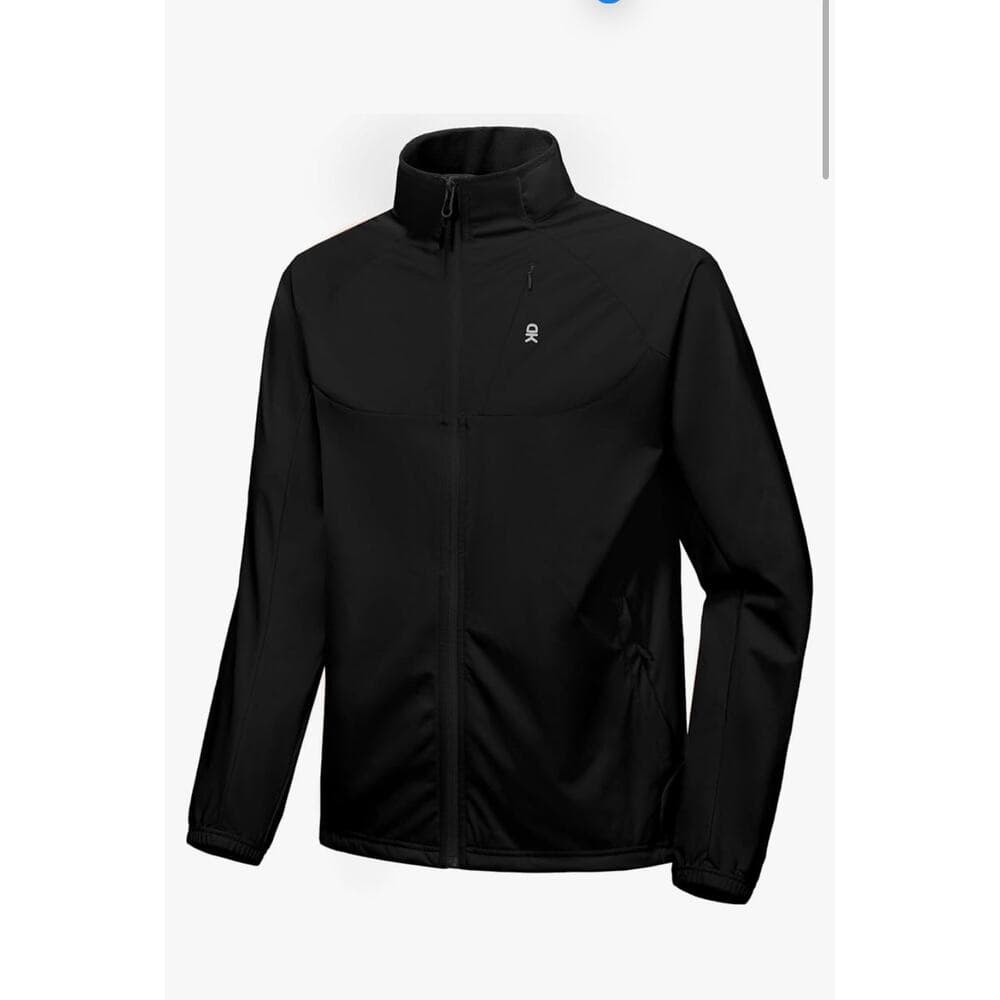 Little Donkey Andy Men’s Running Jacket, Cycling Buttoned-Down Jackets Size XL - Thumbnail 2