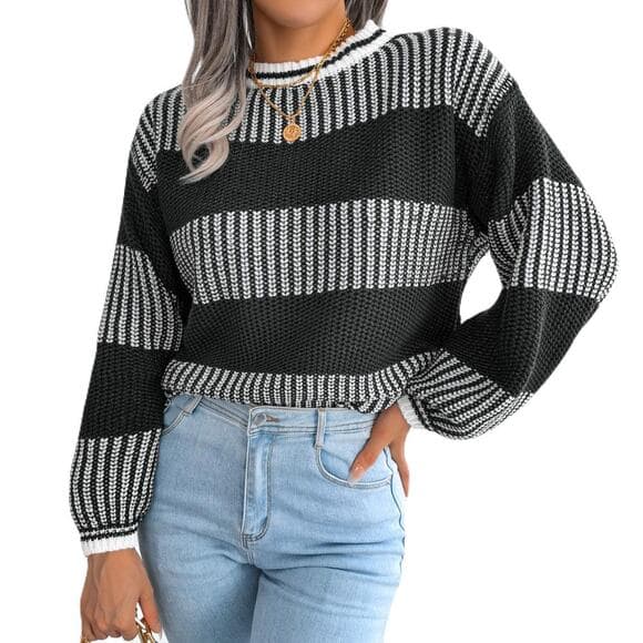 Zaful Women’s Crop Top Cardigan Black Size Large - Thumbnail 7