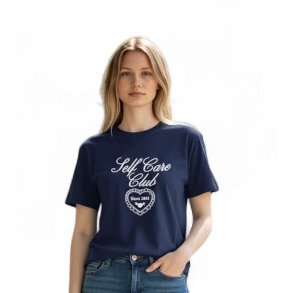 Wild Fable Women’s Sleepwear Self Care Club Navy Size Large - Thumbnail 6