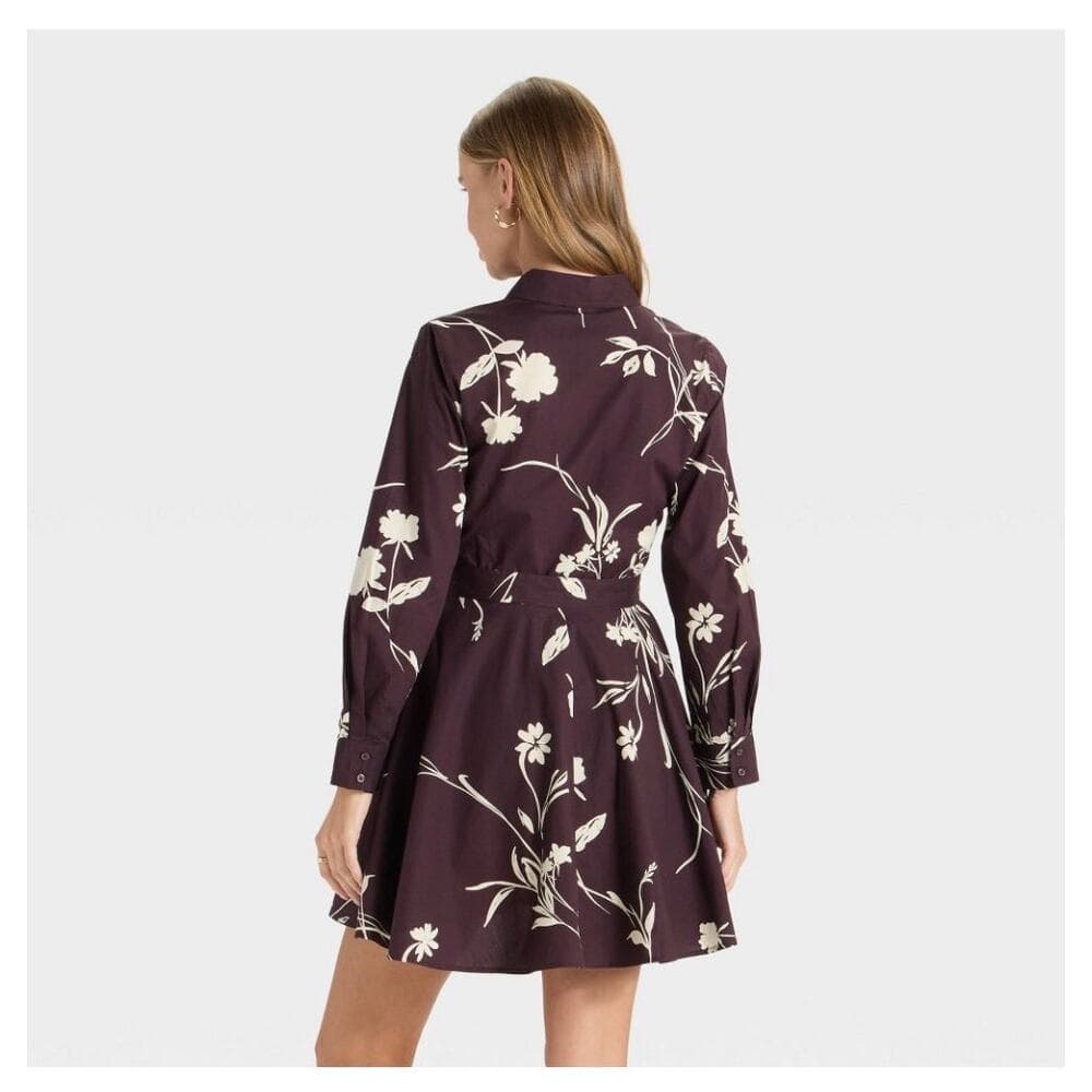 Women's Button-Down Shirt Dress A New Day