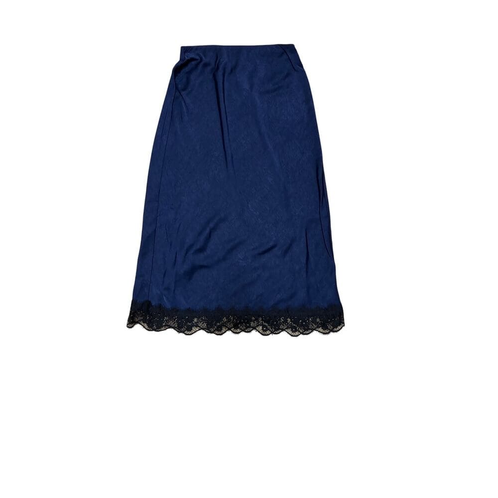 Women's Lace Trim Midi Skirt - A New Day Size XS - Thumbnail 3