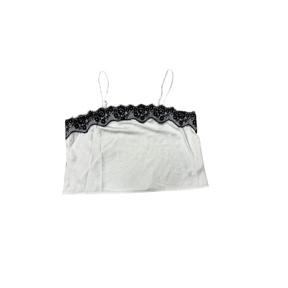 A New Day Women's Lace Trim Cami Top Size XL White - Thumbnail 5