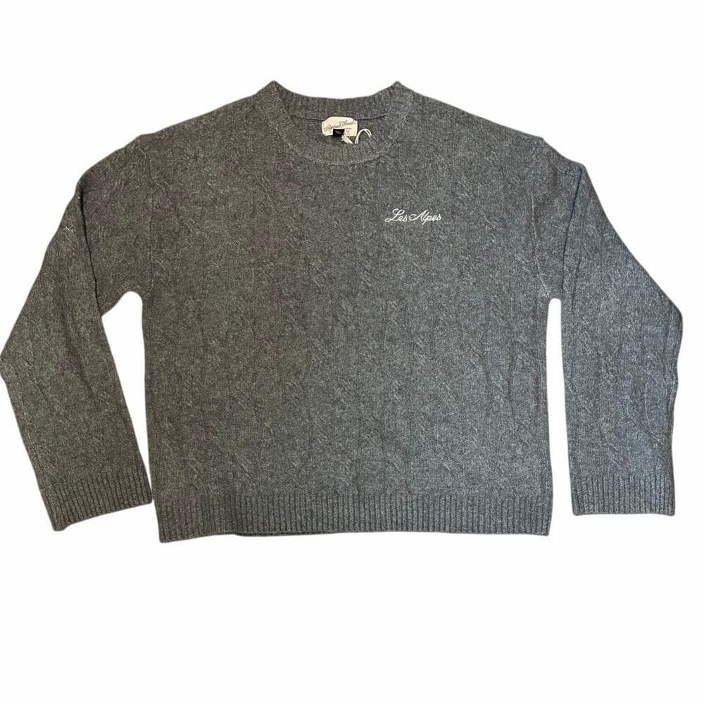 Women’s Cozy Alpine Knit Boucle Crewneck Pullover Sweater- universal Thread - Thumbnail 2
