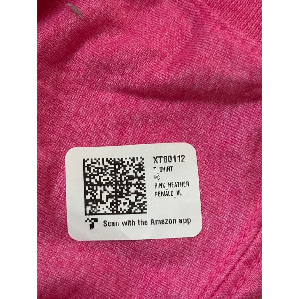 Gildan Women’s Joy Gladness Not Based On Circumstance Pink T-shirt - Thumbnail 4