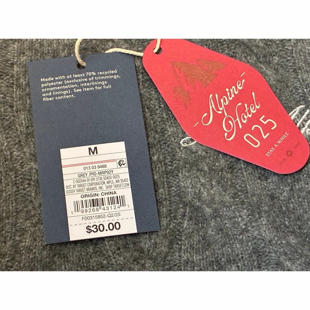 Women’s Cozy Alpine Knit Boucle Crewneck Pullover Sweater- universal Thread - Thumbnail 3