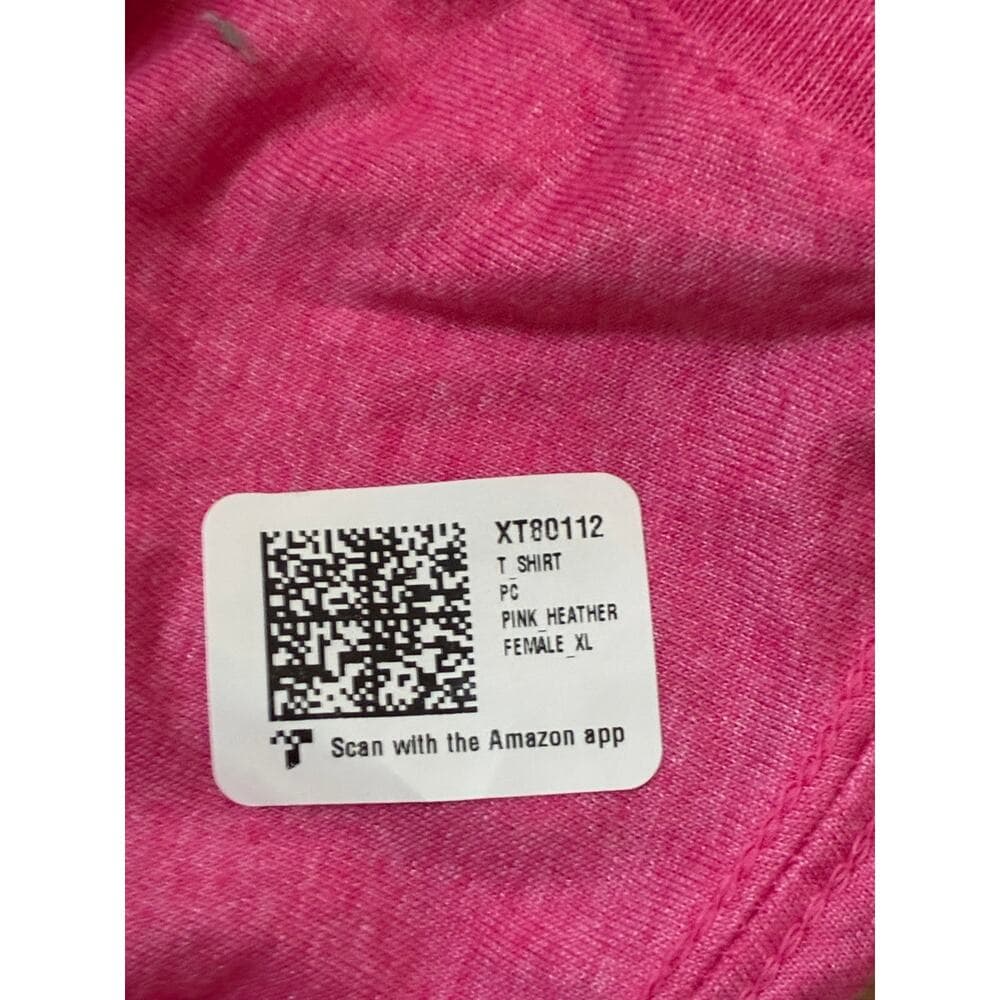 Gildan Women’s Joy Gladness Not Based On Circumstance Pink T-shirt - Thumbnail 5