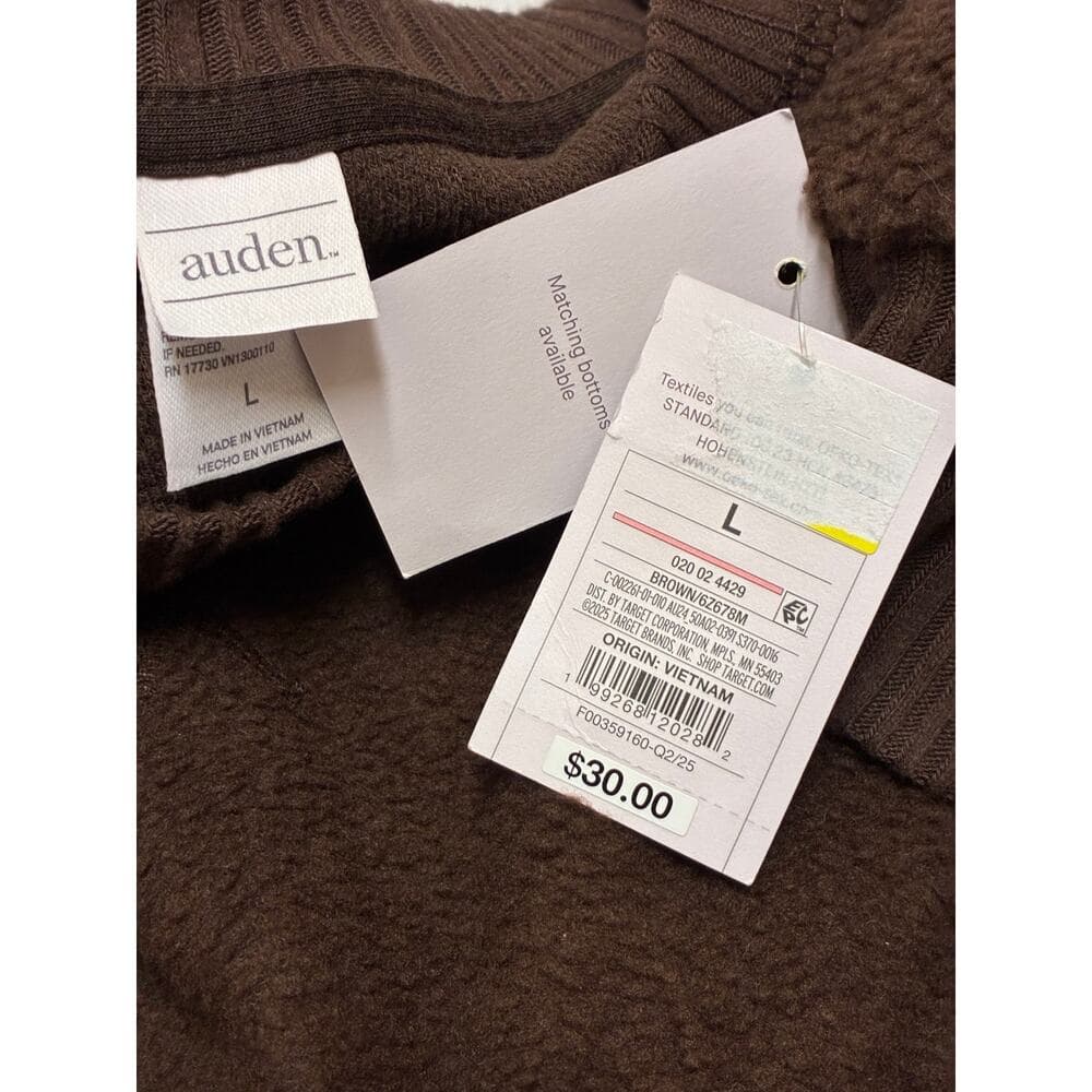 Auden Women’s Brown Cardigan Size Large - Thumbnail 2