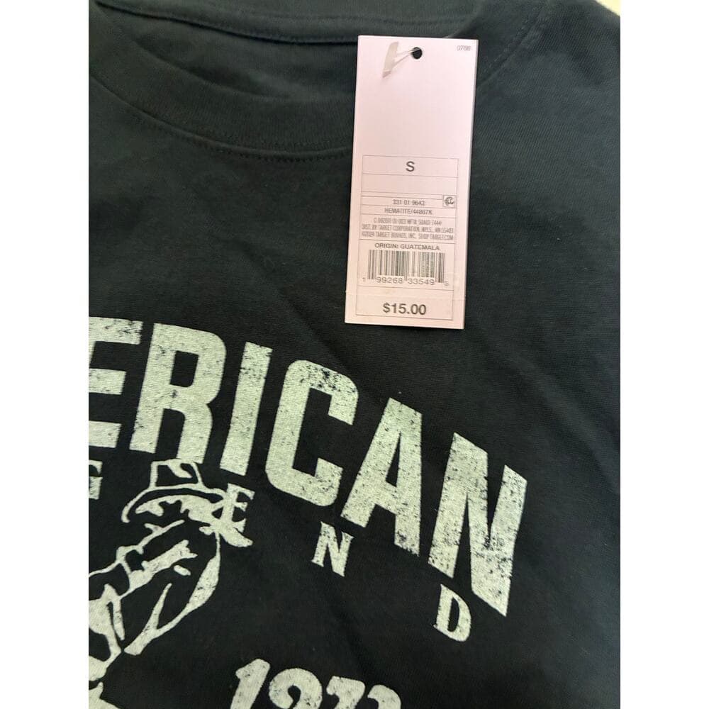 Women's Short Sleeve Crewneck Graphic T-Shirt - Wild Fable Hematite Letters - Thumbnail 4