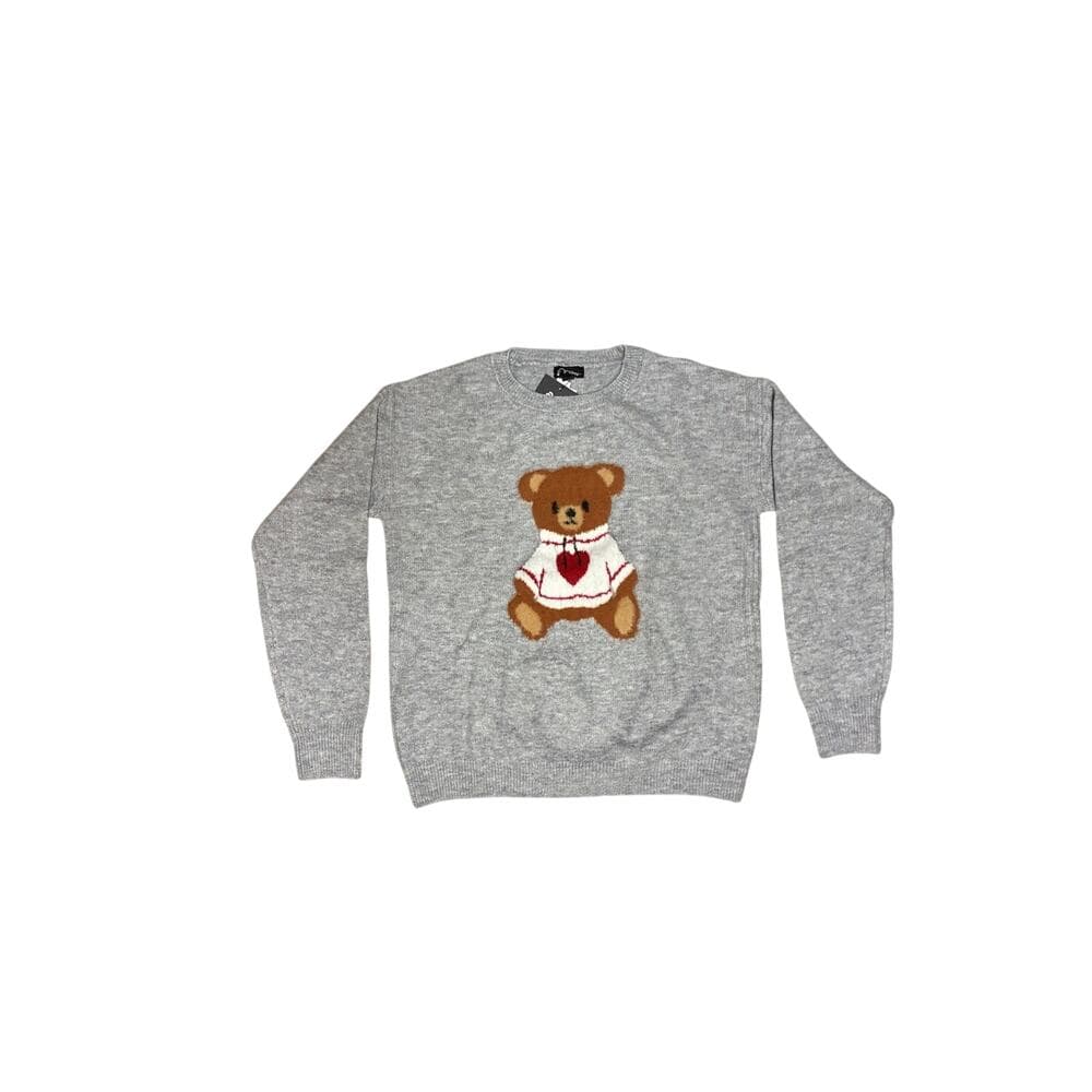 Art Class Girls Crewneck Gray Sweatshirt With Terry Bear On It 14/16 XL - Thumbnail 3