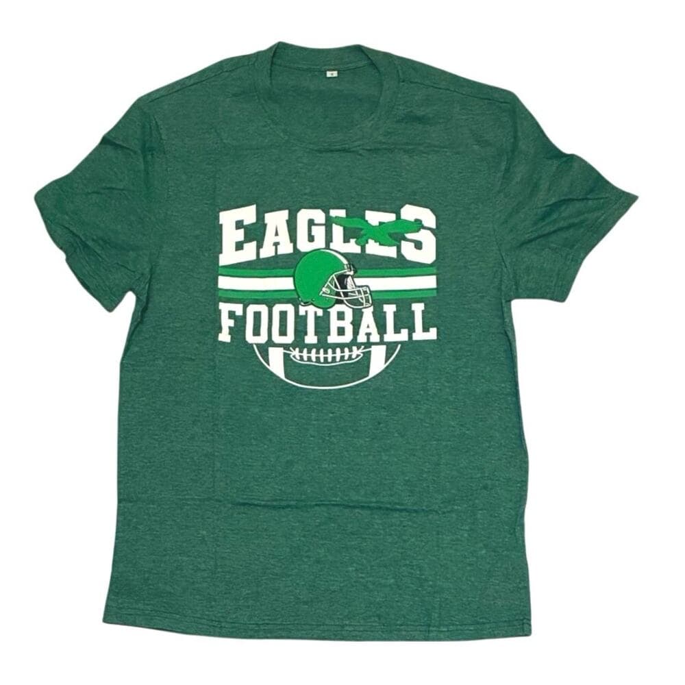Eagles Football Forrest Green Men’s T-Shirt Size Small - Thumbnail 5