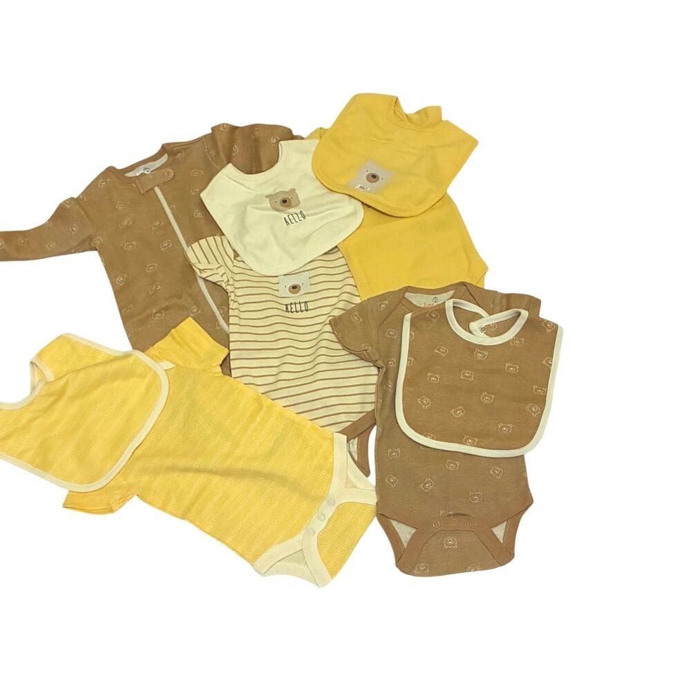 Baby Girl Clothes – 100% Cotton Newborn Essentials and Gifts, Fits 0-3 Months
