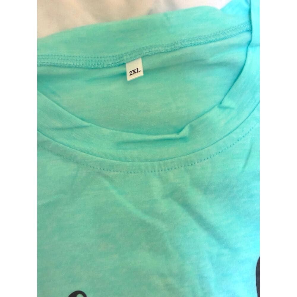 Teach Love Support Green T-Shirts Size 2XL - Thumbnail 2