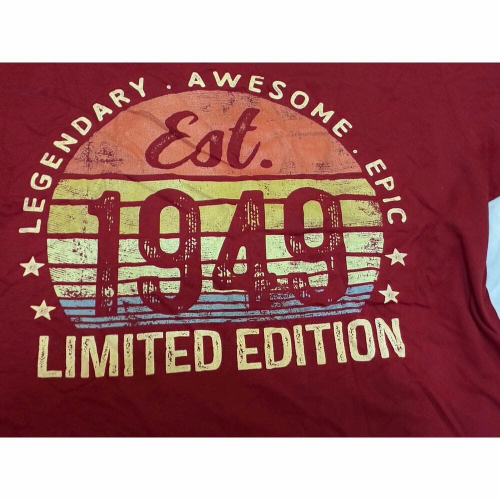 Legendary Awesome Epic Limited Edition T-Shirt Size XL - Thumbnail 2