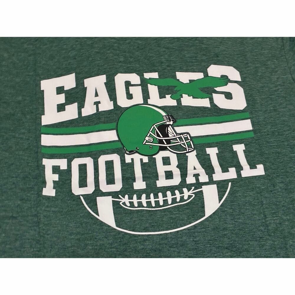 Eagles Football Forrest Green Men’s T-Shirt Size Small
