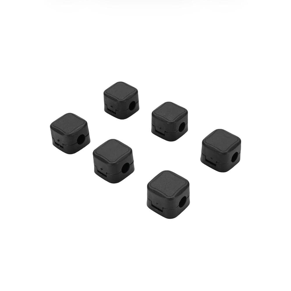 6 Pack Magnetic Cable Clips, Cord Holder Adhesive Cable Management Black - Thumbnail 9