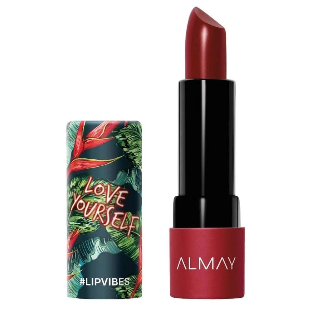 Almay Lip Vibes Lipstick with Vitamin E Oil & Shea Butter Love Yourself, 0.14 Oz - Thumbnail 7