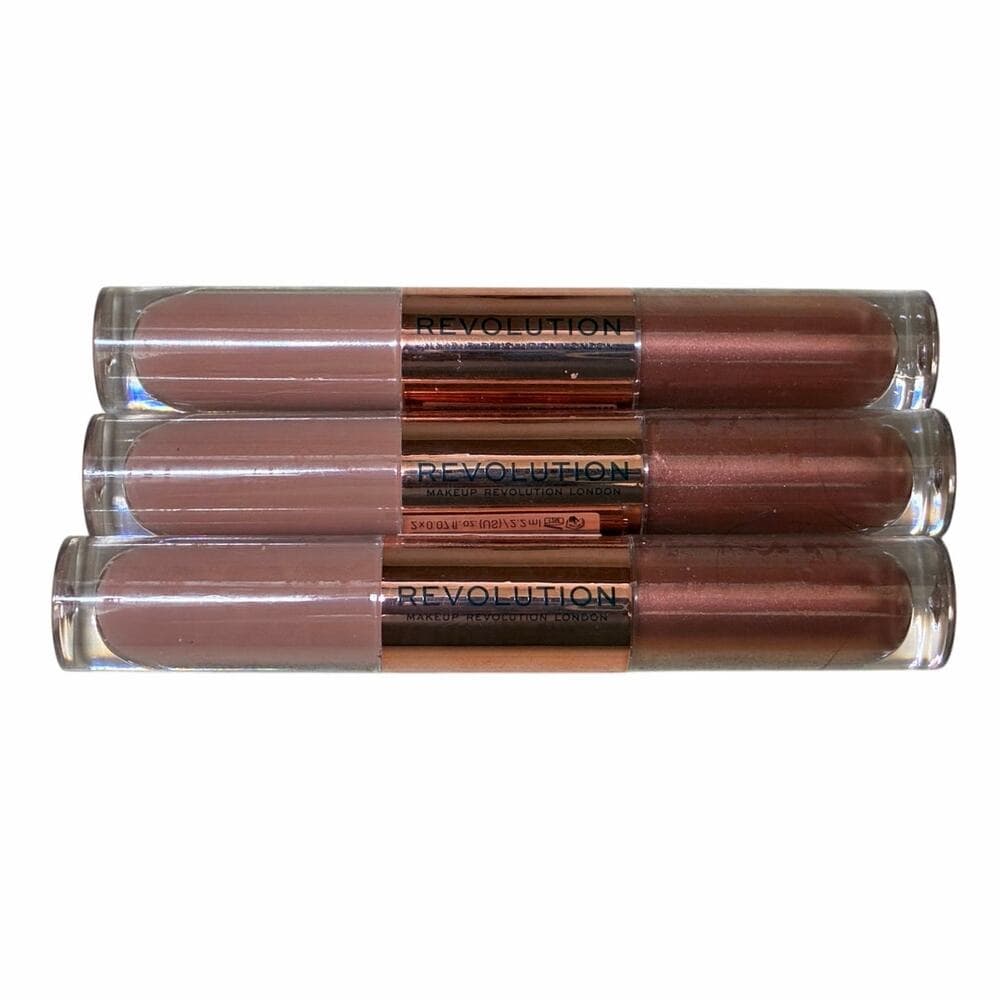 Makeup Revolution 3-Pack Double Up Liquid Shadow SKU 1613545 Infatuated0.07 floz - Thumbnail 4