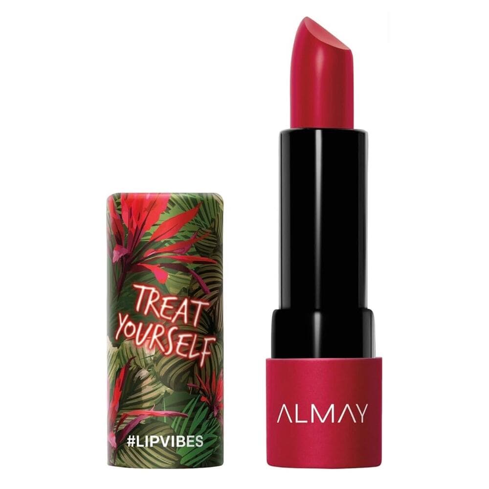 Almay Lip Vibes Lipstick with Vitamin E Oil & Shea Butter Treat Yourself, 0.14Oz - Thumbnail 4
