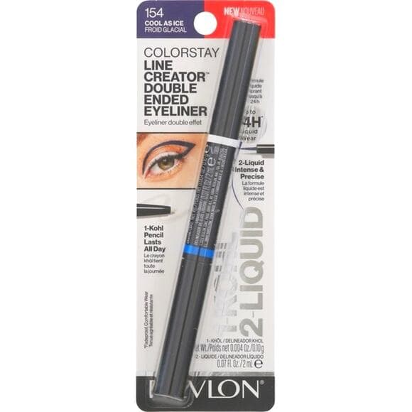 Revlon Colorstay Eyeliner, Double Ended, 154 Cool As Ice - Thumbnail 6