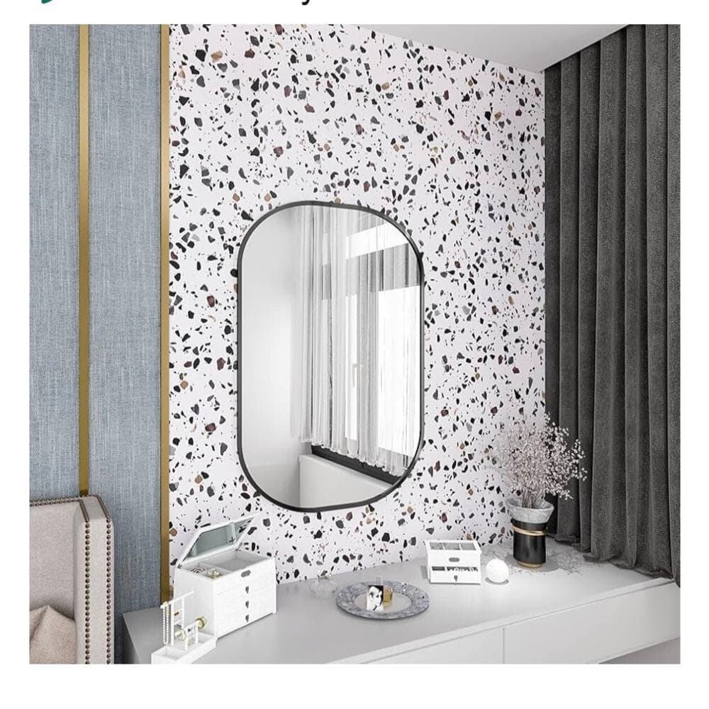 VEELIKE 15.7''x118'' Matte Terrazzo Contact Paper for Countertops Waterproof - Thumbnail 7