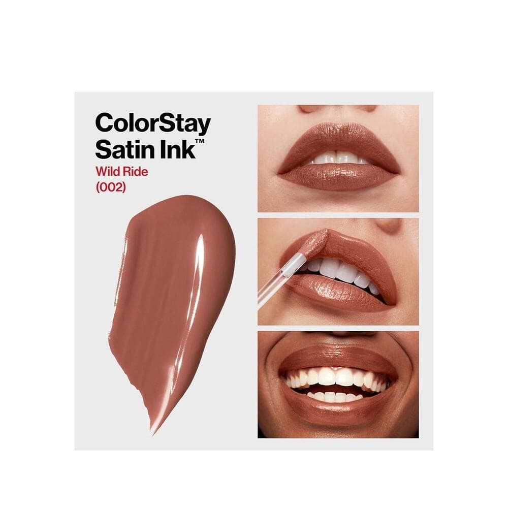 Revlon ColorStay Satin Ink Liquid Lipstick, Longwear Rich Lip Colors, Formulated