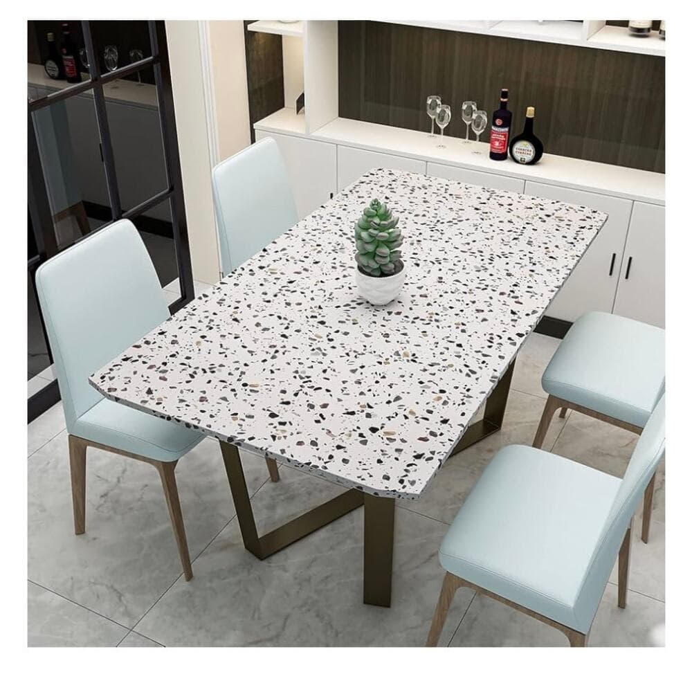 VEELIKE 15.7''x118'' Matte Terrazzo Contact Paper for Countertops Waterproof - Thumbnail 5