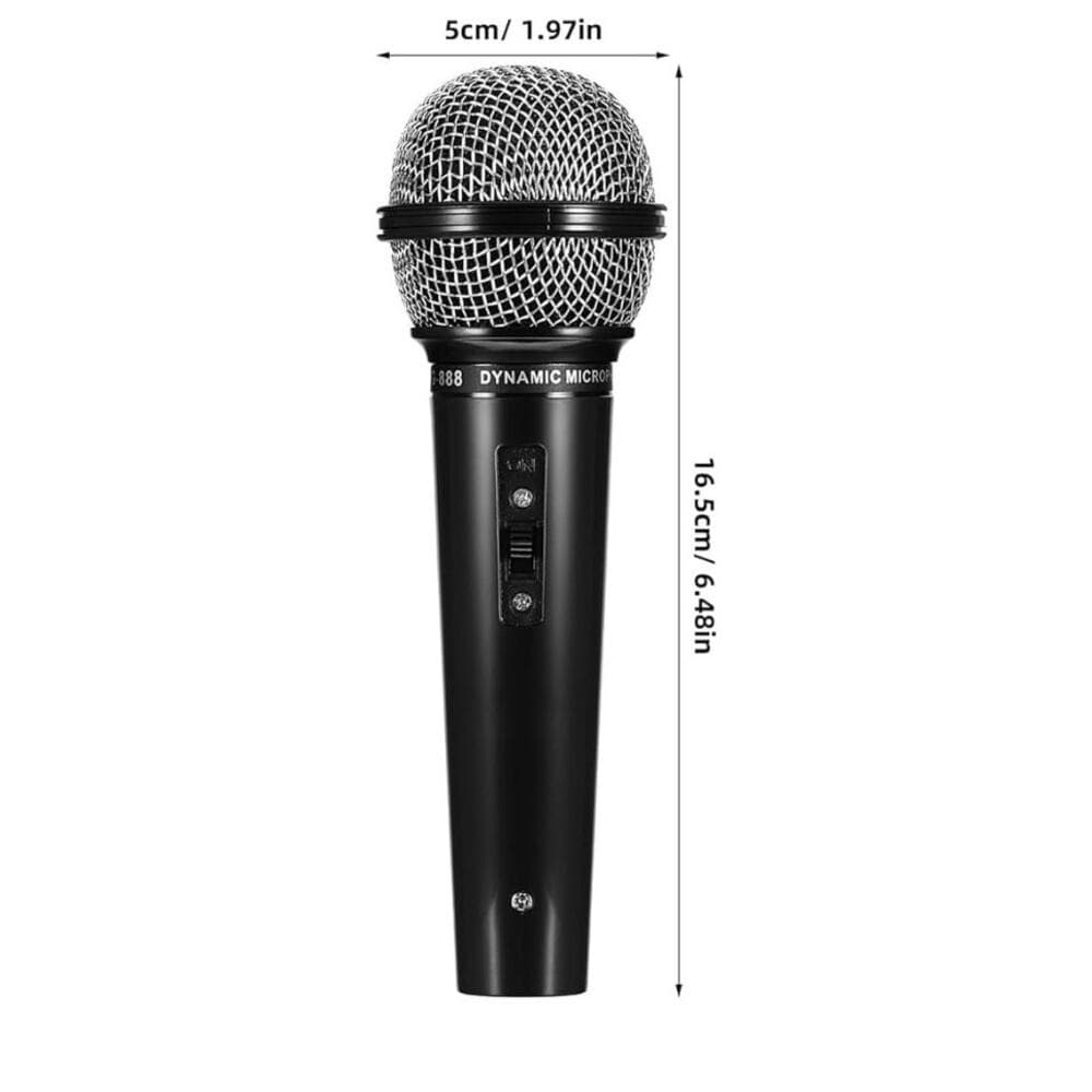 Microphone for Kids, 6.4" Fake Toy Microphones for Toddler Plastic Pretend Play