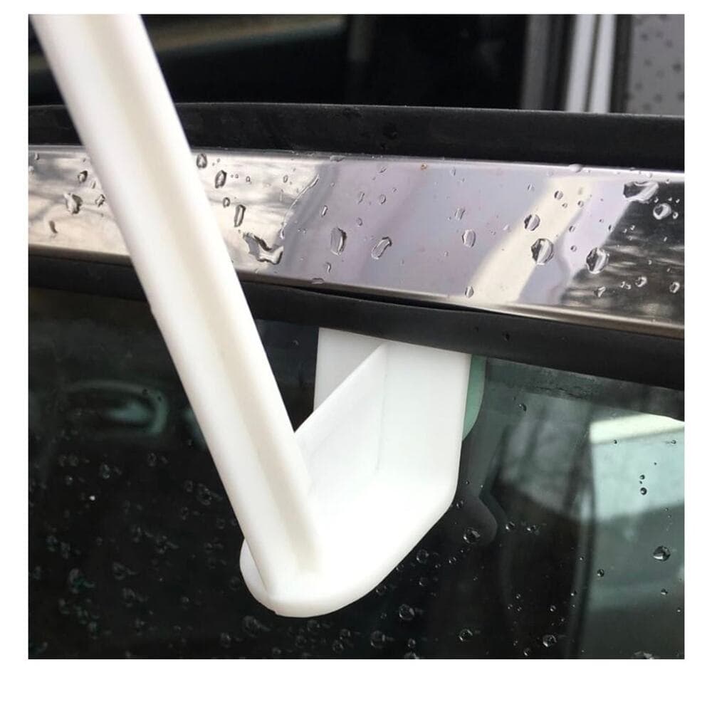 U.S. Flag Car Flag .Set Of 2 Hooks Onto Car Window .Made In The Korea 12”X8” - Thumbnail 3