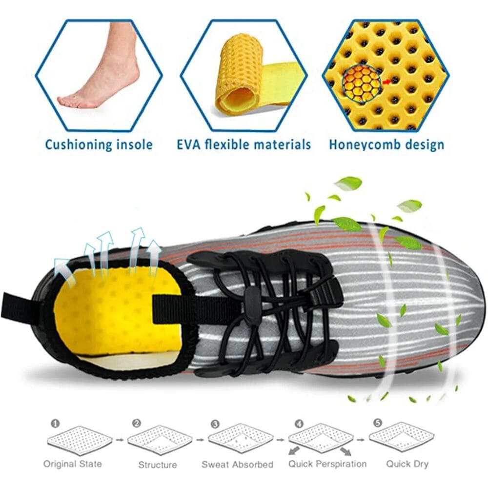 Water Shoes for Men and Women Soft Breathable XXL