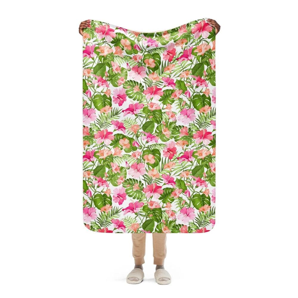 Paradise Sublimated Sherpa Sheet 80”X60”