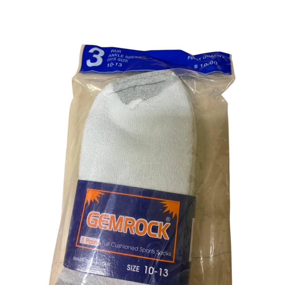 3 Pack Of Gemrock Socks Size 10-13