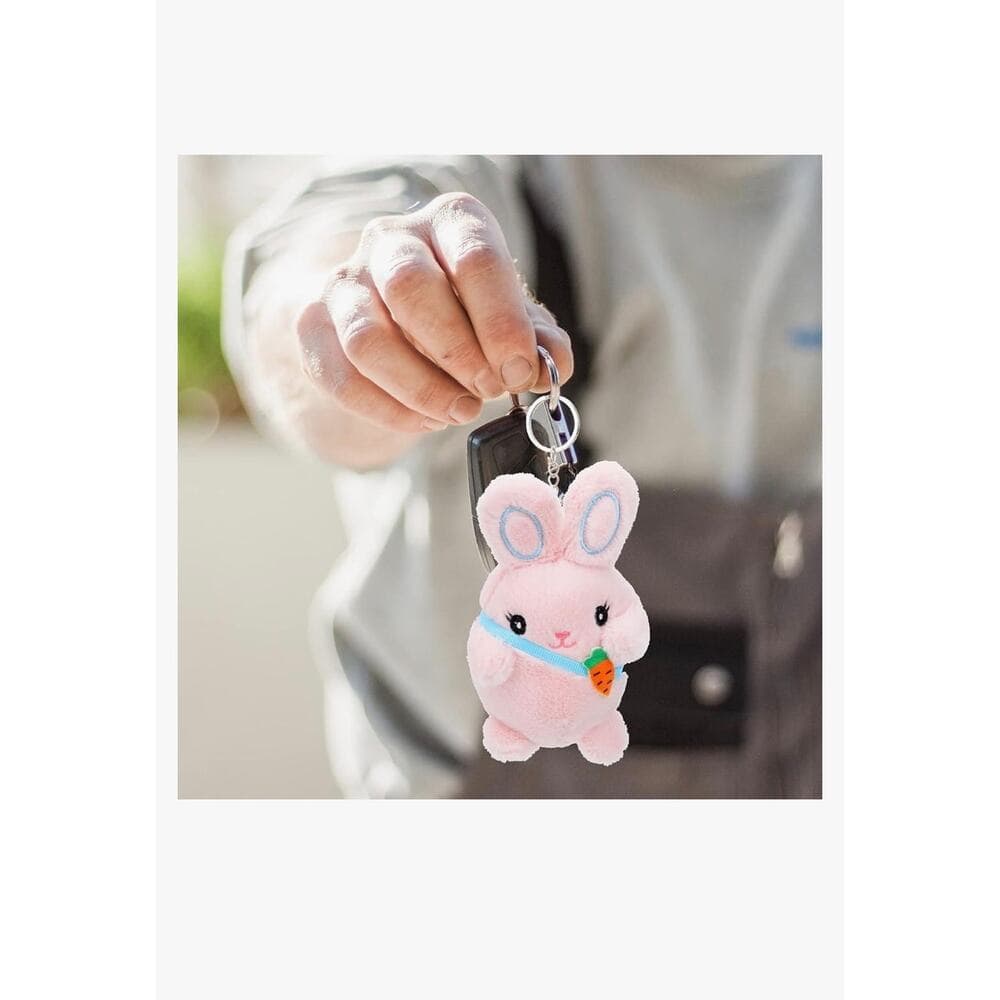 Easter Bunny Doll Keychain Easter Rabbit Pendant Soft Cute Rabbit Keychain