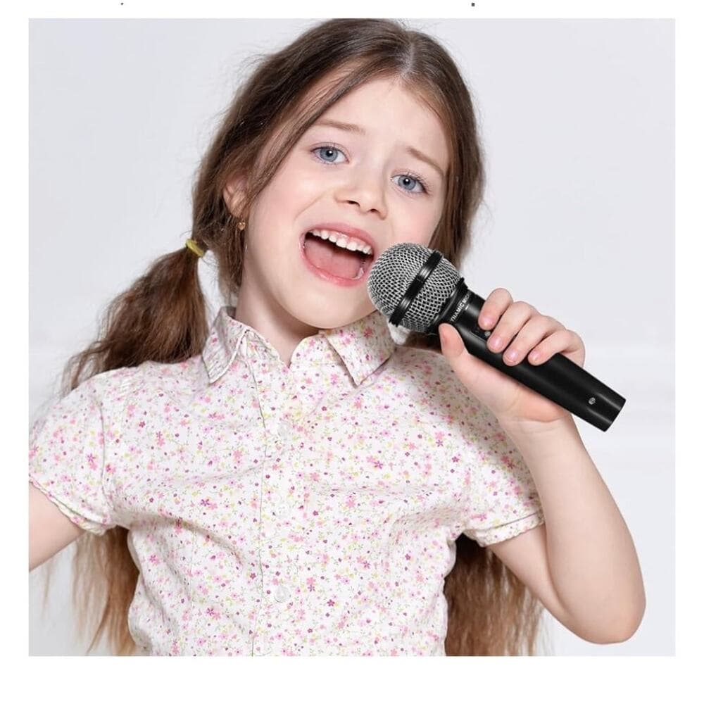 Microphone for Kids, 6.4" Fake Toy Microphones for Toddler Plastic Pretend Play - Thumbnail 7