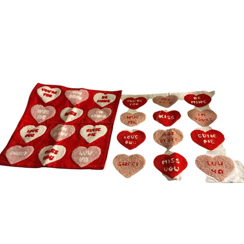 2 Valentines 16” X 16” Towels - Thumbnail 3