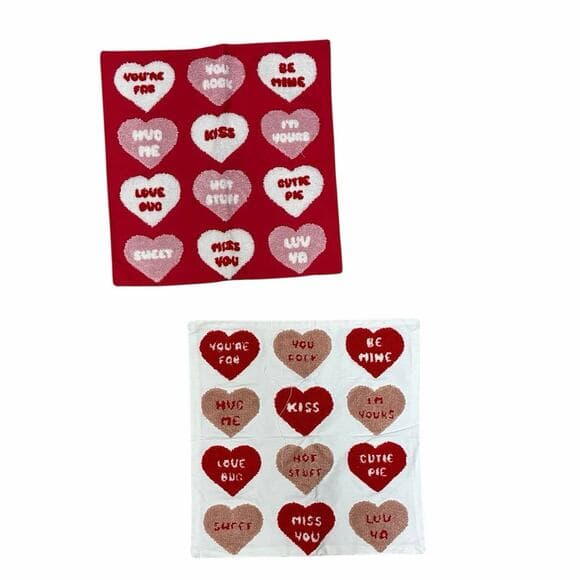 2 Valentines 16” X 16” Towels - Thumbnail 6