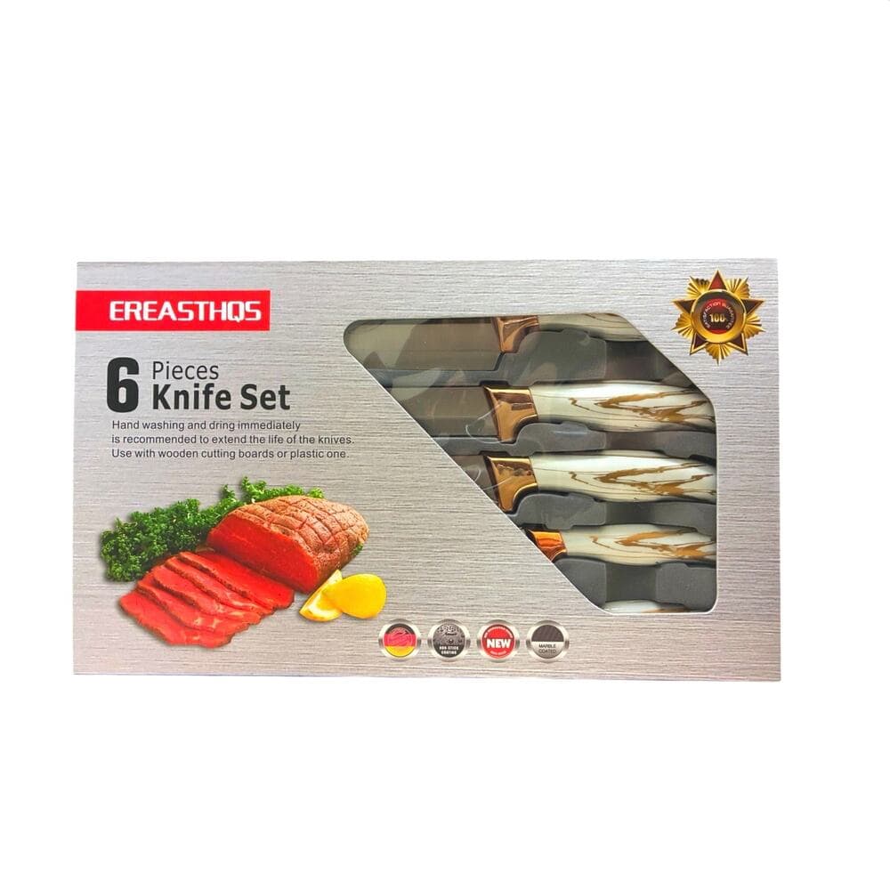Ereasthqs 6 Pieces Knife Set - Thumbnail 4