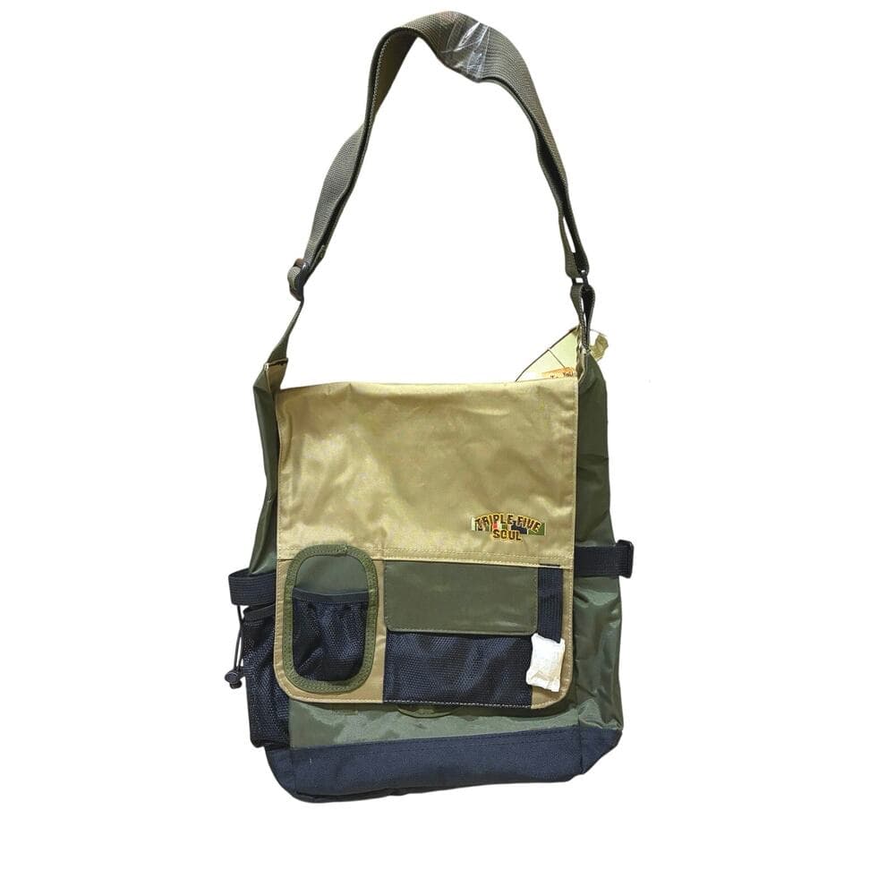 Triple Five Soul army colors shoulder bag 14” X 12” - Thumbnail 8