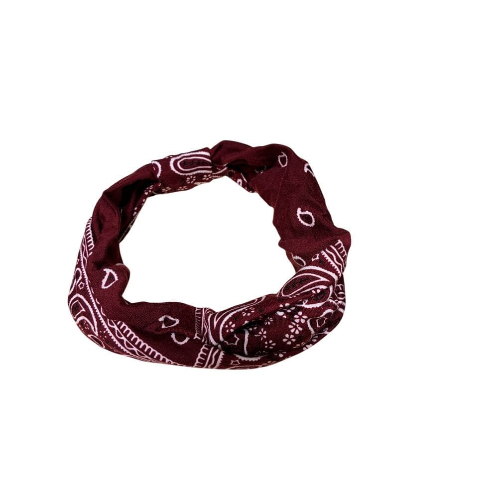Six New Women's Multicolored Cloth Headbands - Thumbnail 2