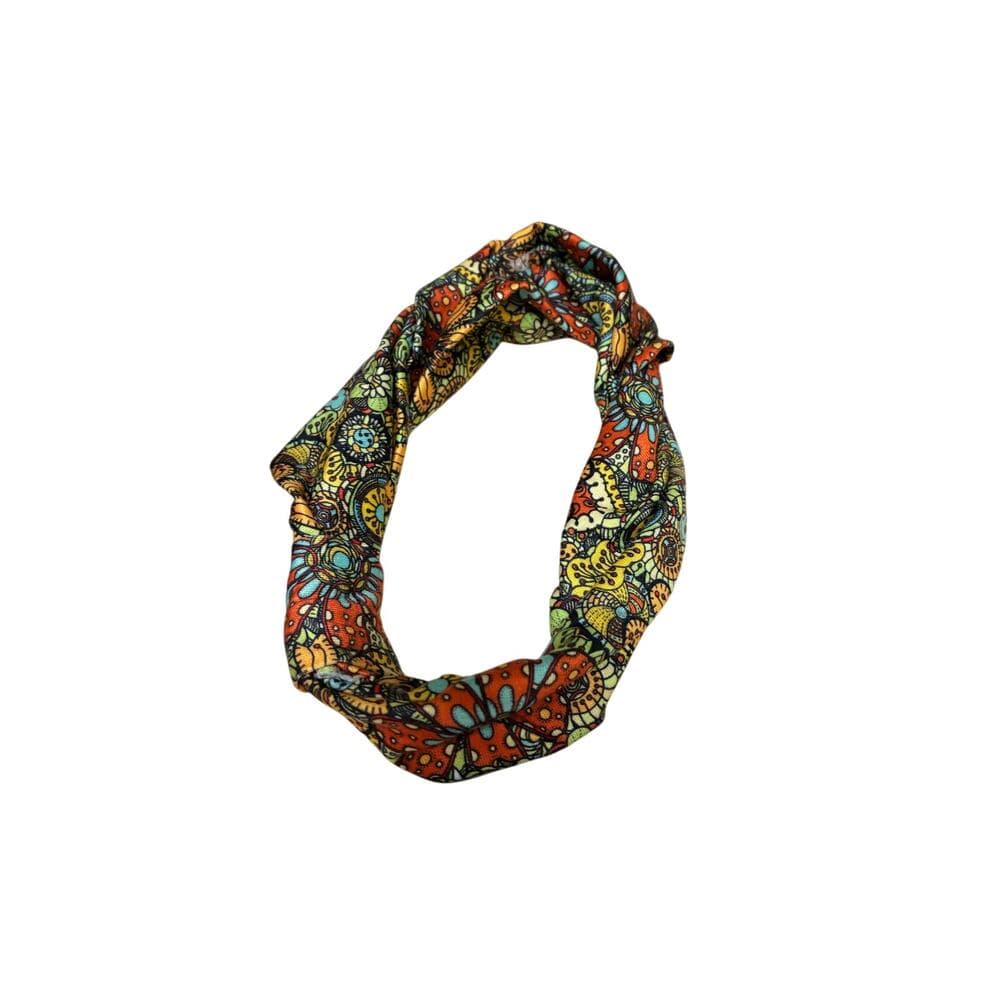 Six New Women's Multicolored Cloth Headbands - Thumbnail 3