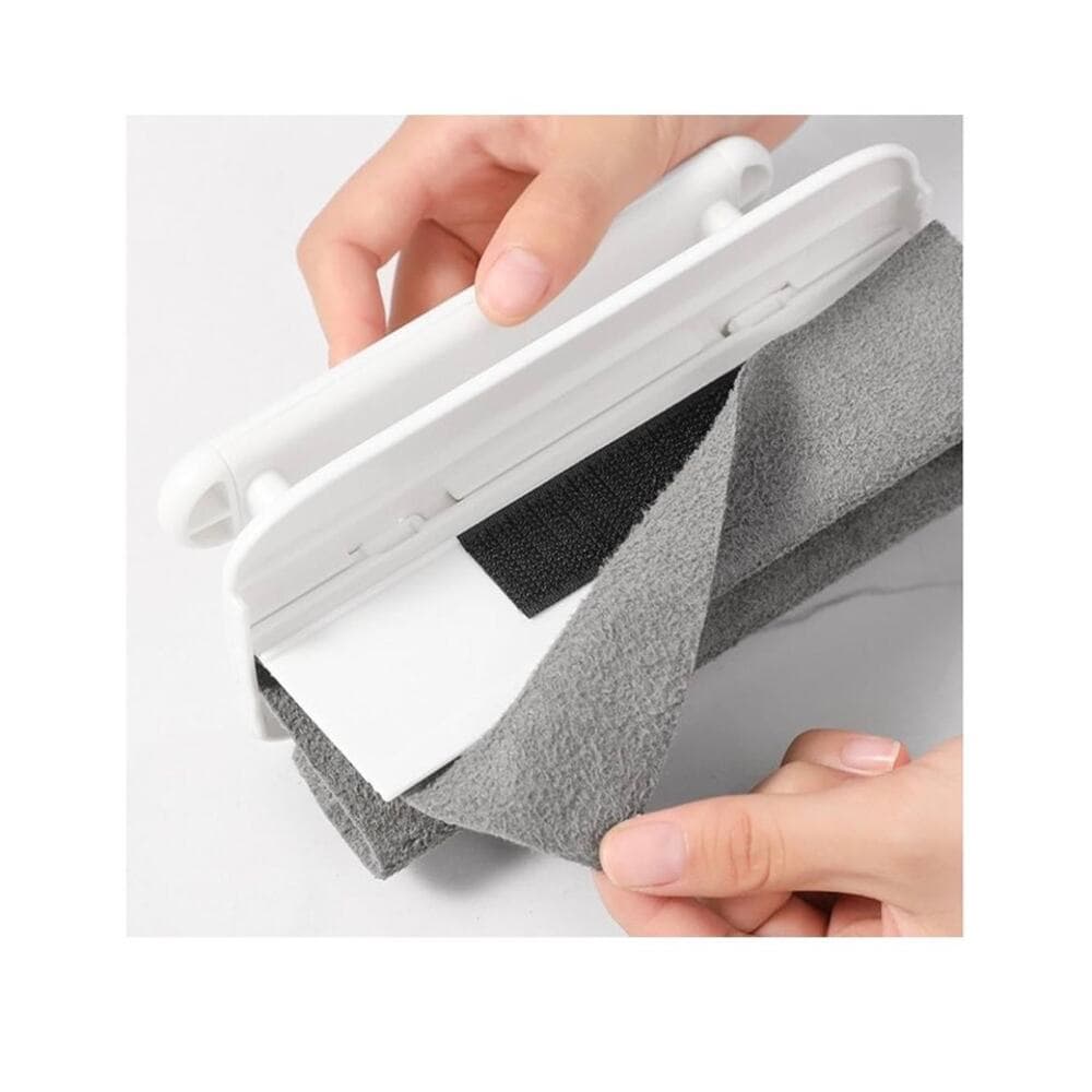 Window Rail Cleaning Tools - Folding Window Groove Cleaning Brush 7” X 4.5” - Thumbnail 6