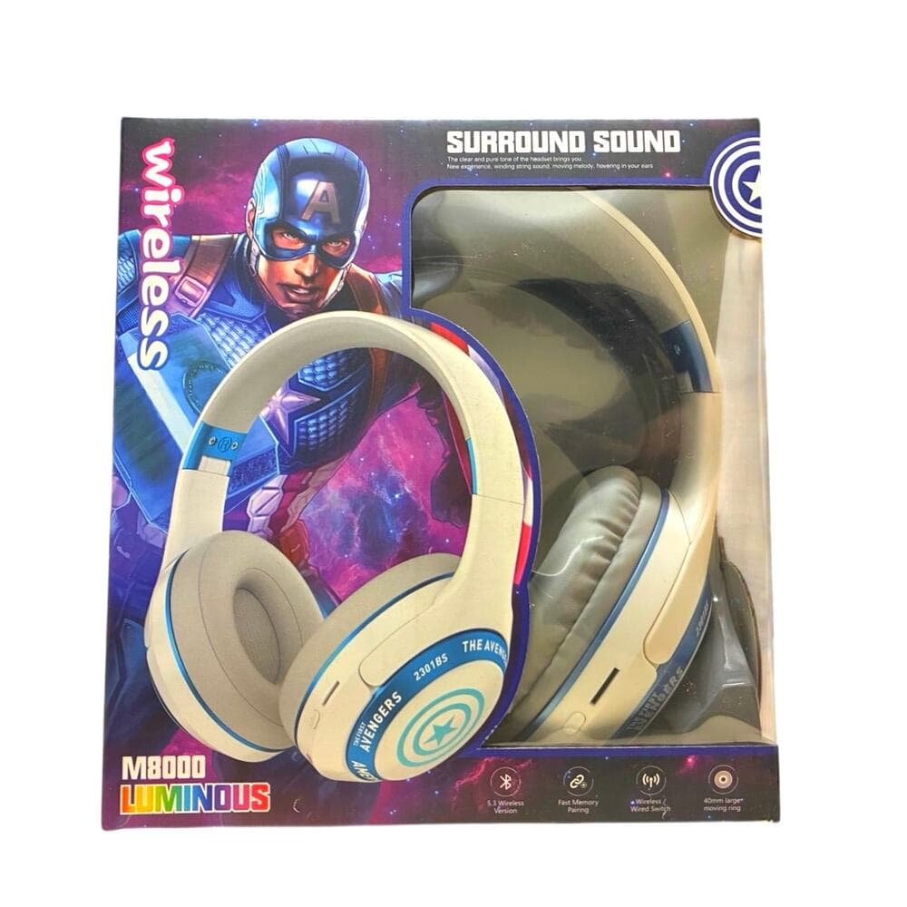 Captain America wireless Headphones M8000