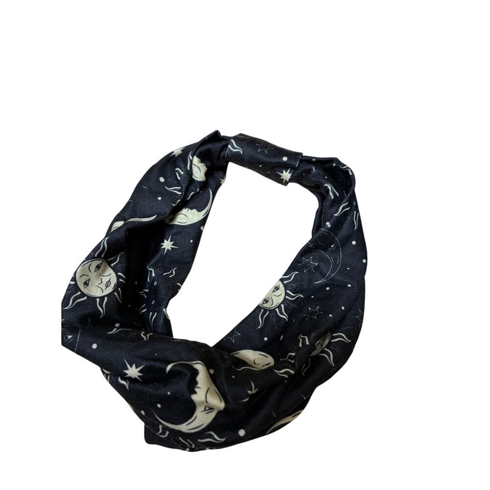 Six New Women's Multicolored Cloth Headbands - Thumbnail 5