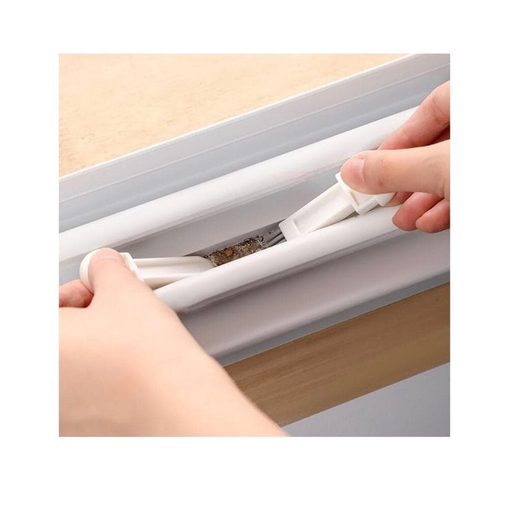 Window Rail Cleaning Tools - Folding Window Groove Cleaning Brush 7” X 4.5” - Thumbnail 5