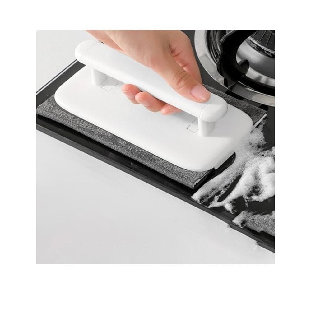 Window Rail Cleaning Tools - Folding Window Groove Cleaning Brush 7” X 4.5”