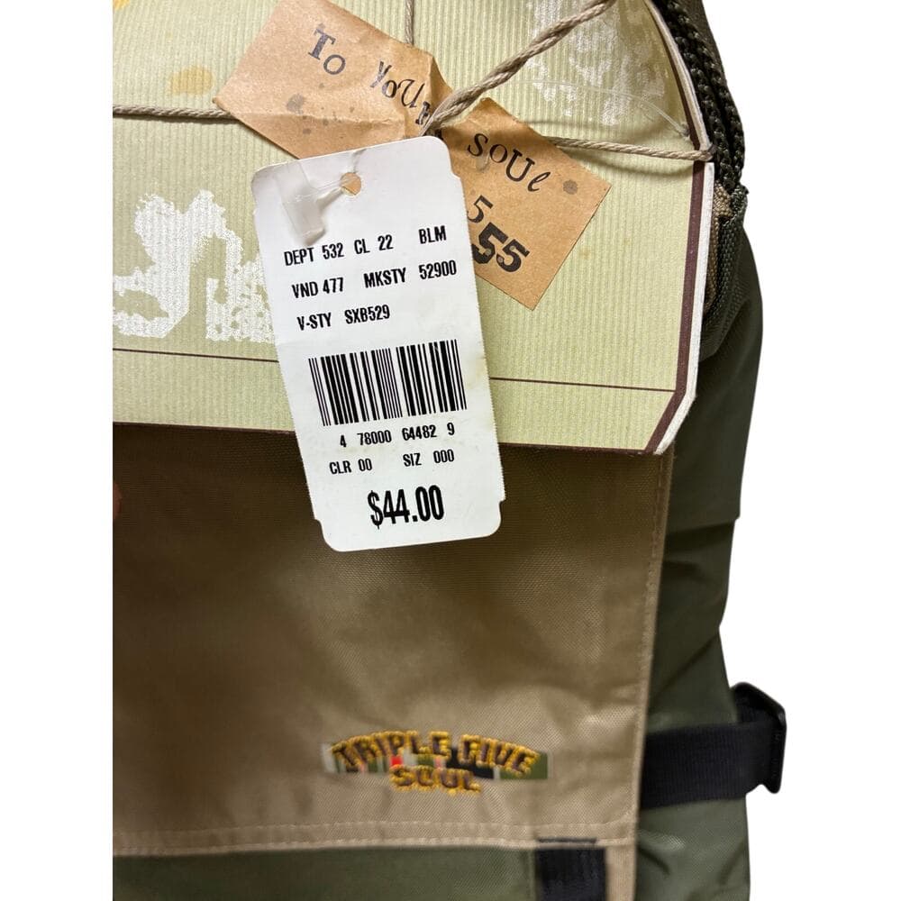 Triple Five Soul army colors shoulder bag 14” X 12” - Thumbnail 5