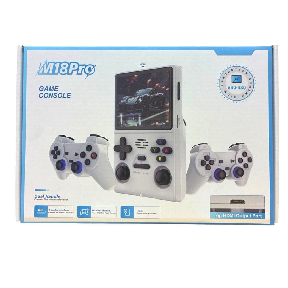 M18 Pro Game Console White - Thumbnail 4