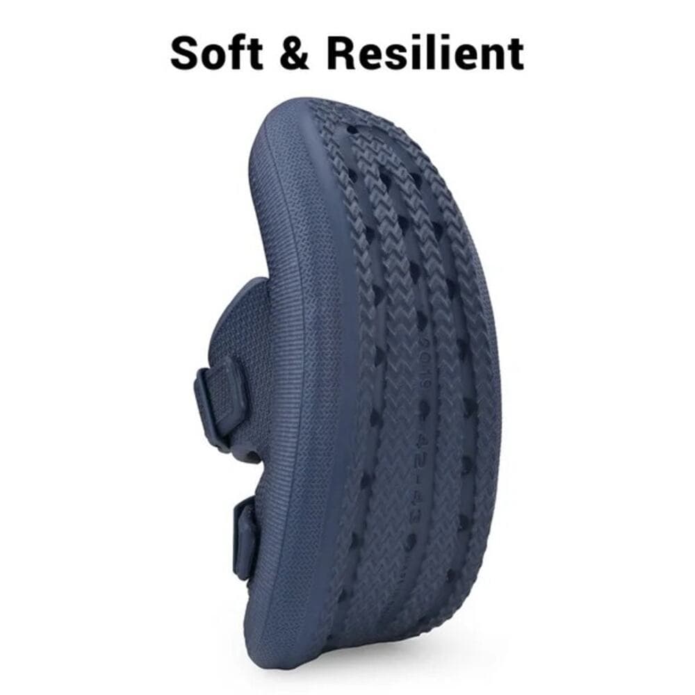 Unisex Slides Sandals Thick Sole Pillow Sandals wit Adjustable Double Buckle XXL - Thumbnail 2